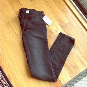 Skinny ankle high waist jean